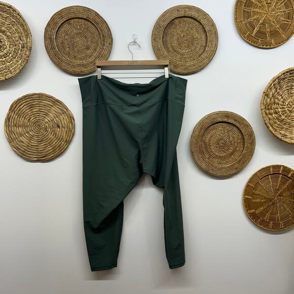 Old Navy Active Blue / Green Extra High Rise Powersoft Legging Plus Size 4X - Picture 2 of 3